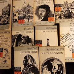 1960s 10 Classic Works of Literature in German. Vintage.
