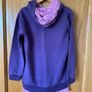 Dunnes Stores Girl's Purple Campus Hoodie | 6 years Image 4