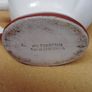 Vintage ( Goodbye Cruel World ) Ceramic Toilet with Wooden Lid Image 10