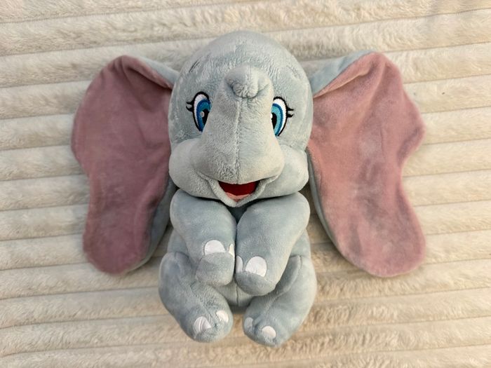 Ty Sparkle Disney Dumbo Plush Elephant NOT Working approx. 25 cm. Used Please see photos