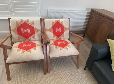 Wooden chairs
