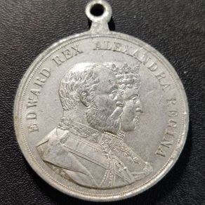 Medal Coronation of 1902 King Edward & Queen Alexandra