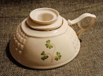 1998/ Donegal Parian China, Shamrock Chamber Stick