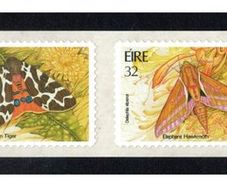 1994 Ireland Fauna & Flora Moths Stamps Self-Adhesive Commemorative Stamps Mint Never Hinged (MNH)