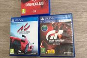 Ps4 Car Racing Bundle Assetto corsa Drive club  Gran turismo