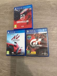Ps4 Car Racing Bundle Assetto corsa Drive club  Gran turismo