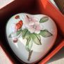 Vintage Trinket Box - Royal Worcester Palissy Heart Shaped Box Image 4