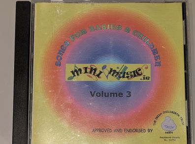 Songs for Babies and Children - CD - volume 3 - minimusic.ie