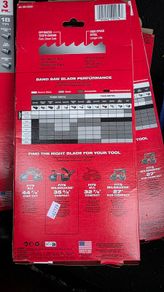 milwaukee bandsaw blades