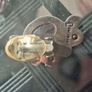 Beautiful pair of Vintage Sterling Silver clip-on Earrings Image 4