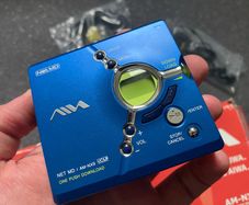 READ! AIWA AM-NX9 Minidisc Portable Player Recorder Net MD