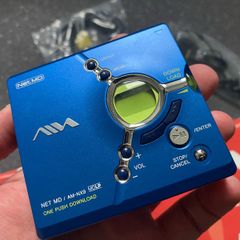 READ! AIWA AM-NX9 Minidisc Portable Player Recorder Net MD