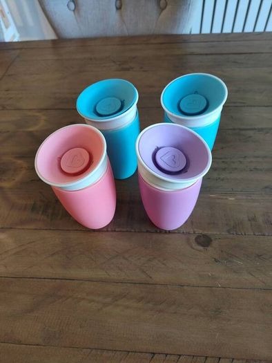 munchkin 360 sippy cup x 4