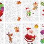 Christmas Window Clings Stickers 8 Sheets Snowflake Window Decals Xmas Window Decoration (FREE POSTAGE) Image 4