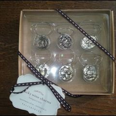 Tabletop Lucky Wine Charms Assortment of Six