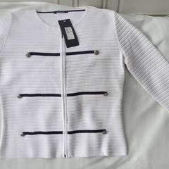 womens white coat