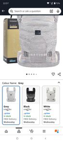Bebamour 3-in-1 baby carrier