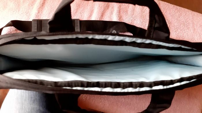 Black laptop bag