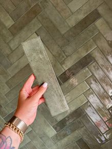 tiles sage green