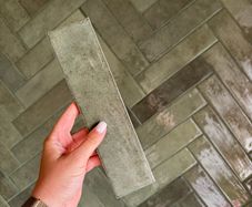 tiles sage green