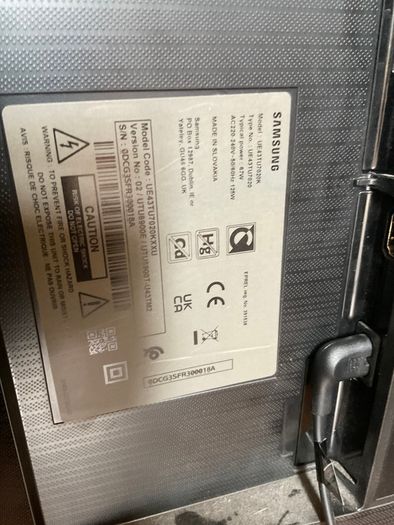 Samsung 43 inch 4k smart tv