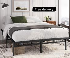 Double Bed frame  Bed 135 x 190cm 36cm Height
