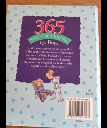 Book 365 Stories and Rhymes for Boys
