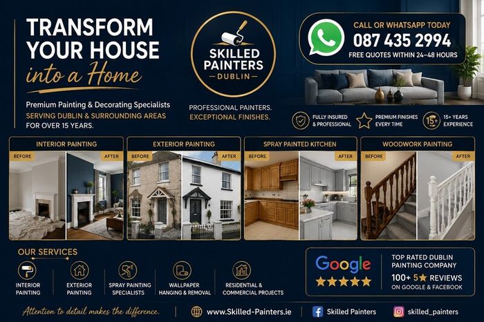 Skilled Painters Decorators Dublin