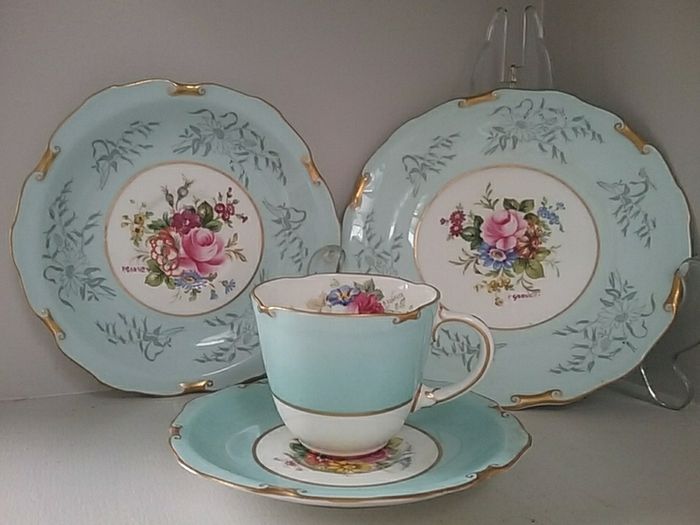 Four Piece Set of Royal Crown Derby Coffee set