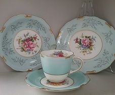 Four Piece Set of Royal Crown Derby Coffee set