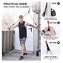 Resistance Bands Set with Handles, Door Anchor, Ankle Straps + Exercise Ebook Image 4