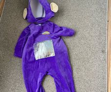 Teletubby Tinky Winky toddler costume