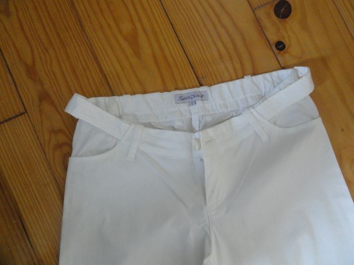 Fabulous white Maternity Trousers