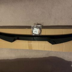 Audi a3 sline/s3 rear spoiler cap for 2016 facelift 8v (maxton style)
