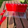 LEGO Display Case for 16 Mini Figures- Red, Excellent Condition Image 7