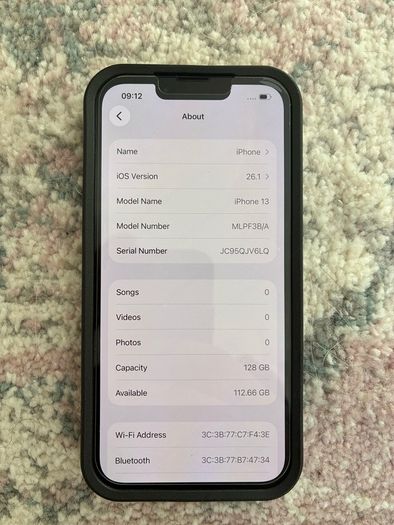 iPhone 13 Near Mint Condition 99% Battery Health UNLOCKED