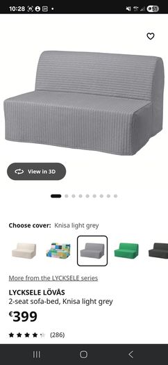ikea sofa bed