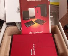 Transcend TS0GSJ25R-S 2.5" Red SATA USB 2.0 External Enclosure
