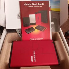Transcend TS0GSJ25R-S 2.5" Red SATA USB 2.0 External Enclosure