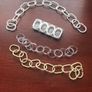 Wooden curtain rings with plastic hooks Image 4