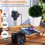 Universal Travel Adapter, Travel Plug Adapter Worldwide Travel Charger with 2 USB-C & 2 USB-A Ports, Dual 10A Fuses, All-in-One International Travel Adapter - EU UK US AU Plugs Image 4