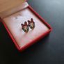 Disney Daisy Duck Enamel Stud Earrings - Vintage Style Image 3