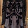 Karen Millen Velvet and Lace Dress RRP 285 Image 3