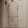 Open top glass milk receiver jar Image 4