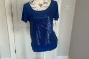 French Connection Sequin Top
