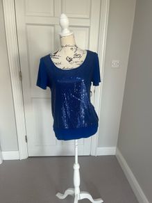 French Connection Sequin Top