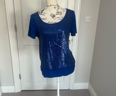 French Connection Sequin Top