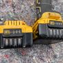 Dewalt 18V 5 inch grinder and two 5AH batteries Image 4