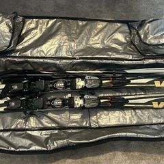 Volkl Energy Ski Package Tecnica Boots UK 8, Skis, 3 Poles and Bag