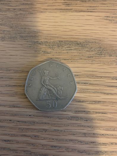 1970 Britannia "New Pence